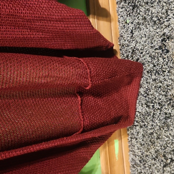 Sheer Rounded Bottom Cardigan - Picture 6 of 7